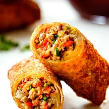 Golden egg roll